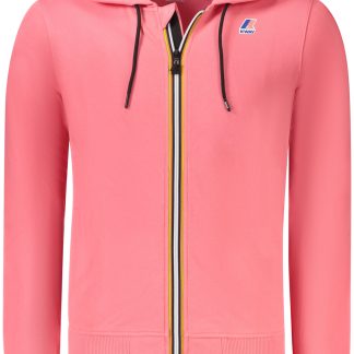 SUDADERA CON CREMALLERA PARA HOMBRE K-WAY ROSA