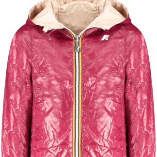 CHAQUETA DEPORTIVA K-WAY NIÑA ROSA