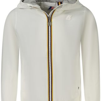 CHAQUETA DEPORTIVA K-WAY NIÑO BLANCA
