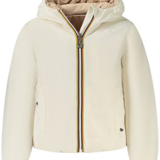 CHAQUETA K-WAY NIÑA BLANCA