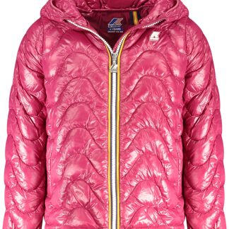 CHAQUETA K-WAY NIÑA MORADA