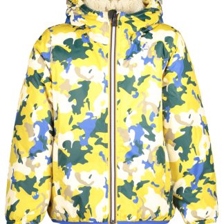 CHAQUETA K-WAY AMARILLA PARA NIÑO