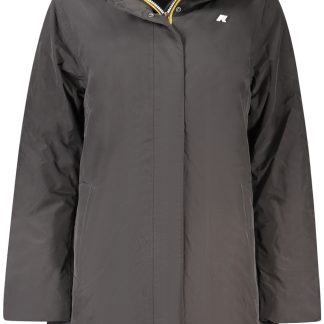 CHAQUETA NEGRA DE MUJER K-WAY