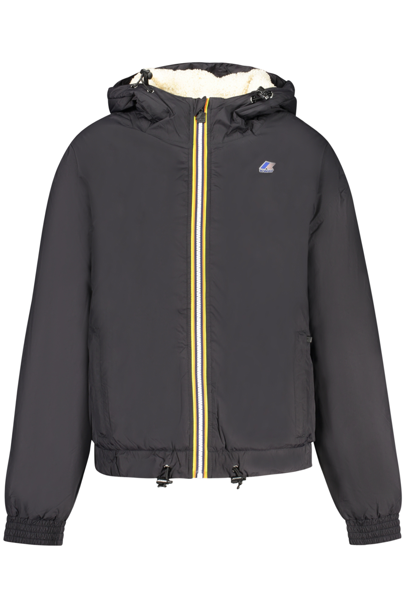 CHAQUETA NEGRA PARA MUJER K-WAY
