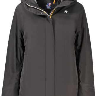 CHAQUETA NEGRA DE MUJER K-WAY