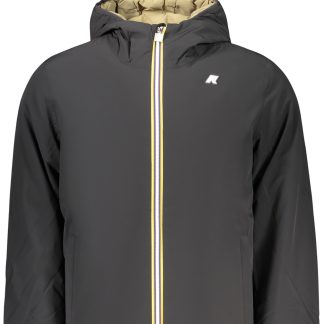 CHAQUETA NEGRA PARA HOMBRE K-WAY