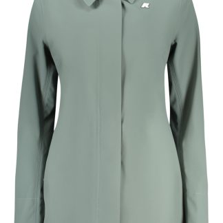 Gabardina verde para mujer K-WAY