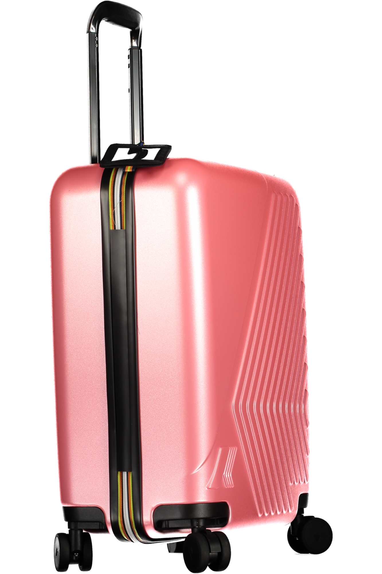 Maleta con ruedas K-WAY mediana para hombre, color rosa - Imagen 3