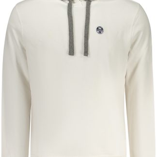 Sudadera blanca con cremallera para hombre de North Sails