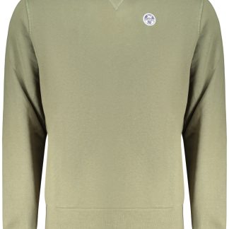 Sudadera con cremallera para hombre North Sails, color verde.