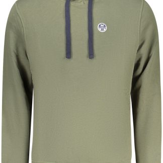 Sudadera con cremallera para hombre North Sails, color verde.