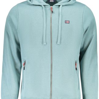 NORWAY 1963 FELPA CON ZIP UOMO VERDE