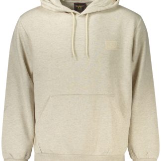 Sudadera Timberland para hombre con cremallera, color beige.