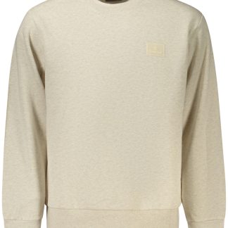Sudadera Timberland para hombre con cremallera, color beige.