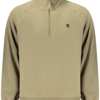Sudadera Timberland para hombre con cremallera, color verde.