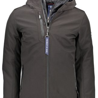 CHAQUETA NEGRA YES ZEE HOMBRE