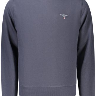 Sudadera azul con cremallera para hombre de la Academia Militar