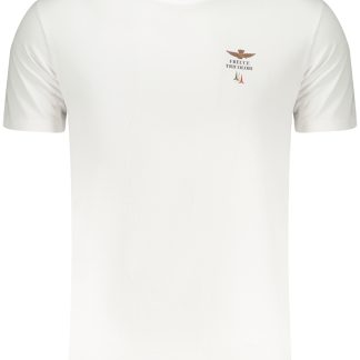 CAMISETA BLANCA PARA EXTERIORES AERONAUTICA MILITARE PARA HOMBRE