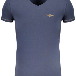 CAMISETA MANGA CORTA HOMBRE ERONAUTICA MILITARE AZUL