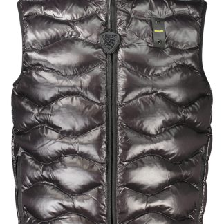 CHAQUETA NEGRA SIN MANGAS PARA HOMBRE DE BLAUER