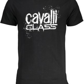 CAMISETA MANGA CORTA HOMBRE CAVALLI CLASS NEGRO