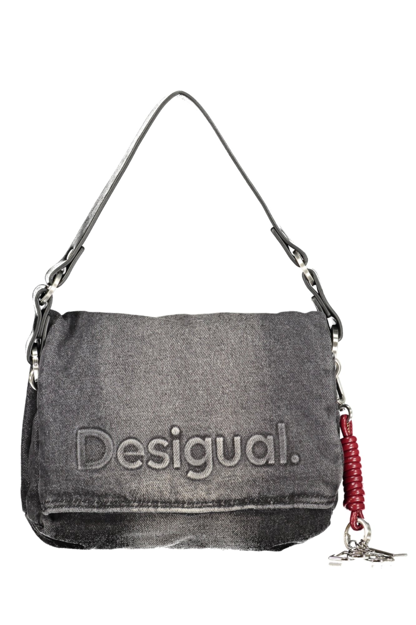 BOLSO NEGRO DESIGUAL PARA MUJER