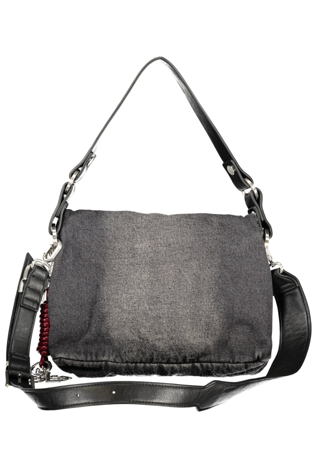 BOLSO NEGRO DESIGUAL PARA MUJER - Imagen 2