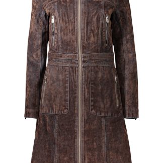 DESIGUAL TRENCH DONNA MARRONE