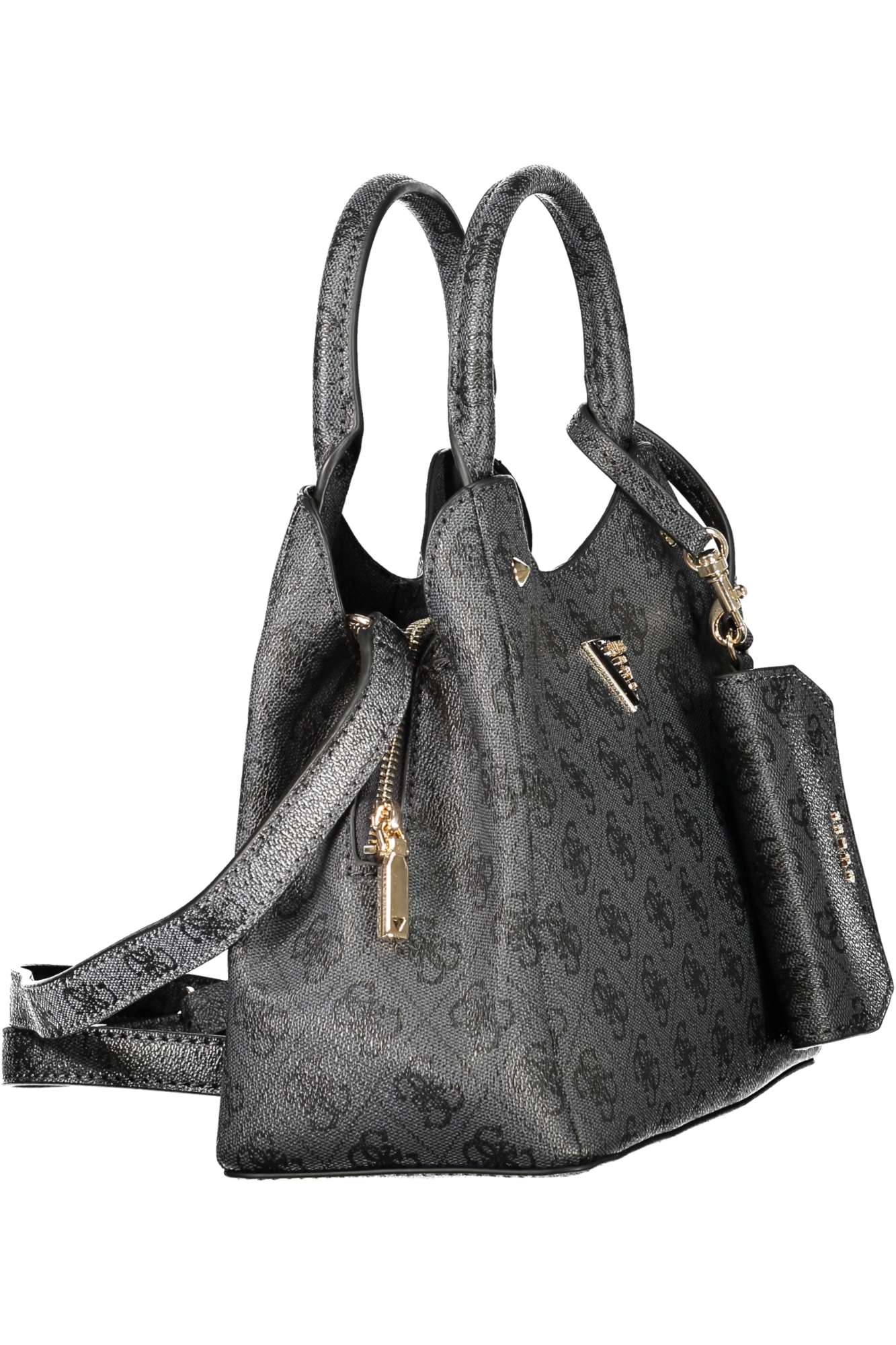 BOLSO NEGRO DE MUJER DE GUESS JEANS - Imagen 3