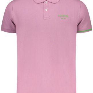 POLO DE MANGA CORTA ICEBERG PARA HOMBRE, MORADO