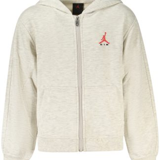 Sudadera gris con cremallera para niños Jordan
