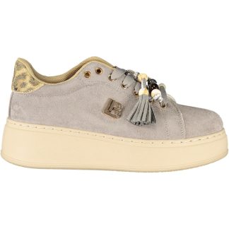 Zapatillas deportivas Laura Biagiotti para mujer, color gris.