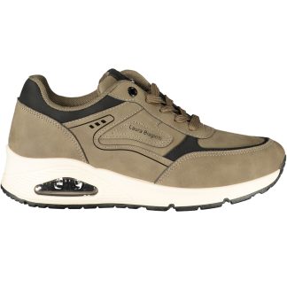 Zapatillas deportivas Laura Biagiotti para mujer, color gris.