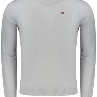 NAPAPIJRI MAGLIONE UOMO GRIGIO