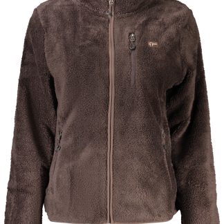 NORUEGA 1963 SUDADERA MARRÓN CON CREMALLERA PARA MUJER