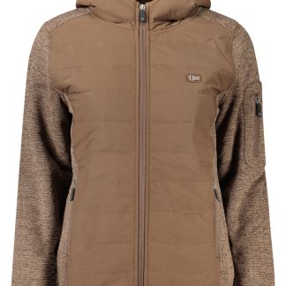 CHAQUETA MARRÓN DE MUJER, NORUEGA 1963
