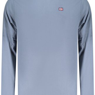 NORUEGA 1963 CAMISETA DE MANGA LARGA PARA HOMBRE, AZUL