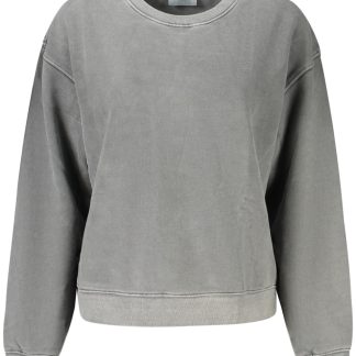 Sudadera negra con cremallera para mujer de Pepe Jeans