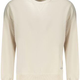 Sudadera blanca con cremallera para hombre de Pepe Jeans