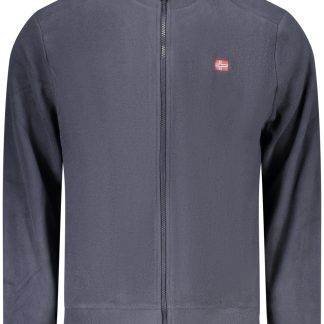 Sudadera azul con cremallera para hombre de The North Stone
